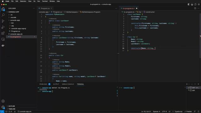 Typescript and C# similarities ( Operators ) смотреть онлайн