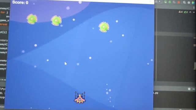 Space Invader Game demo video смотреть онлайн