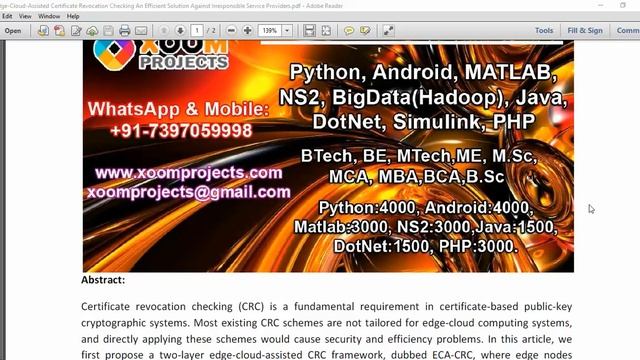 Edge Cloud Assisted Certificate Revocation Checking An Efficient Solution Against Irresponsible Ser смотреть онлайн
