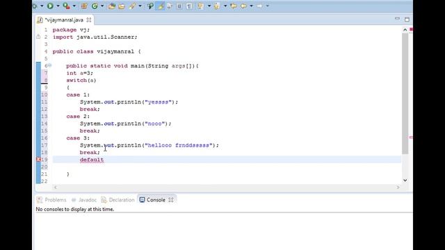 Java Tutorials #11 Switch Statement ( हिन्दी) смотреть онлайн