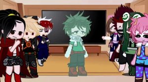 MHA react to Deku! AU’s!