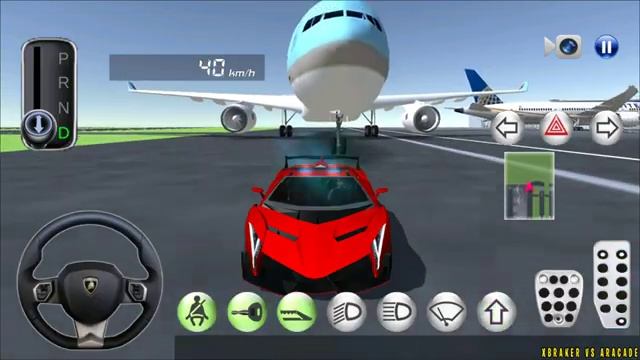 3D Driving Class #100 - Red Police Lambo Unlocked - Crazy Driver in City - Best Android Gameplay смотреть онлайн