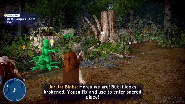 Obi Wan Kenobi and Qui Gon Jinn Vs Darth Maul | LEGO Star Wars: The Skywalker Saga (HD) смотреть онлайн