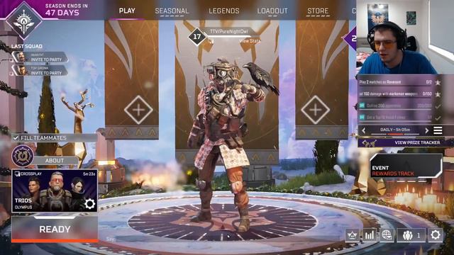 Killing Twitch Streamer with Pro Vantage Movement in Apex Legends! смотреть онлайн