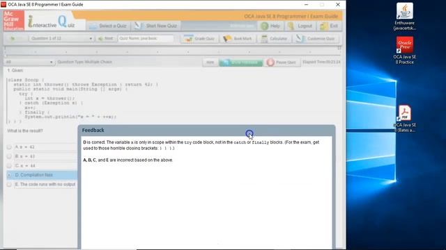 Java Scope Tutorial смотреть онлайн