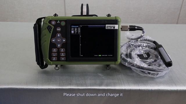 Dawei DW-VET6 portable handle veterinary use ultrasound scanner смотреть онлайн