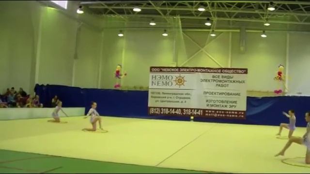 Групповое 2005/2004 г.р. г. Соликамск Пермский край - 5 обручей смотреть онлайн