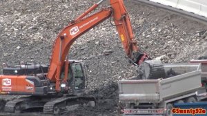 4K| Hitachi Zaxis 300 Loading Scania R500 Next Gen