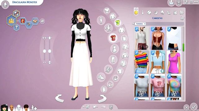 DRACULAURA (MY VERSION) | MONSTER HIGH 🧛 | CREATE A SIM | THE SIMS 4+DOWNLOAD смотреть онлайн
