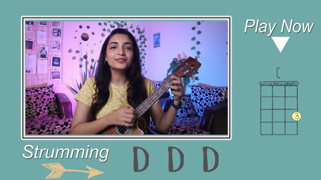 Dandelions Ukulele Tutorial | Sayali Tank смотреть онлайн