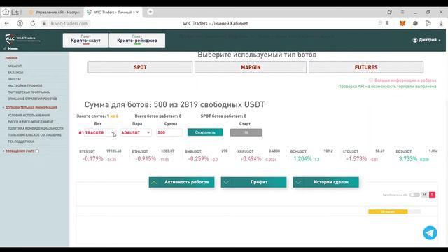 🎯 Настройка аккаунта платформы WIC-TRADERS. Инструкция | Функционал | Экосистема WIC-GROUP смотреть онлайн