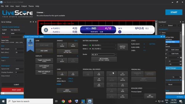 CRICKET Scoreboard For Vmix & OBS|| FREE SCORE BORD смотреть онлайн