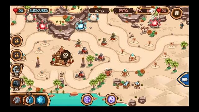 Empires of Sand - iOS / Android -(Epic Battle) Gameplay смотреть онлайн