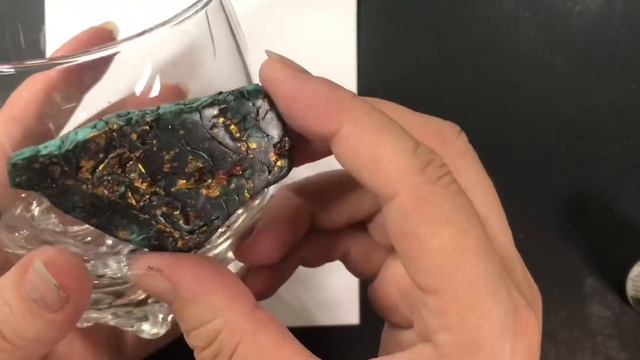 How I Create Faux Turquoise Stone from Polymer Clay . RAW STONE JEWELRY TUTORIAL смотреть онлайн