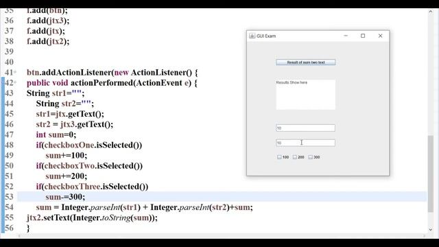 Checkbox in JAVA Language with Example смотреть онлайн