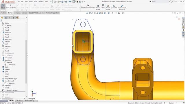 SOLIDWORKS Tech Tips: Copying a Sketch Using Derived Sketch смотреть онлайн
