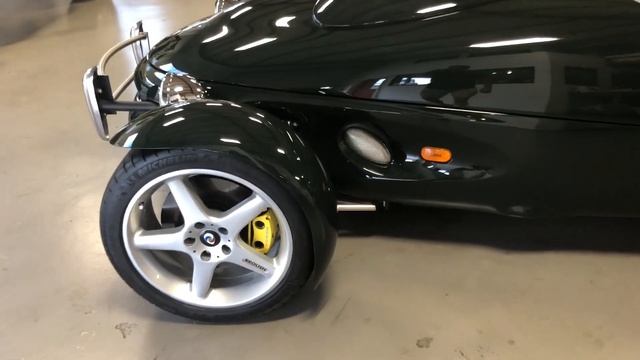 1998 Panoz AIV Roadster 1 of 1 in British Racing Green Super Low Miles FOR SALE NOW смотреть онлайн