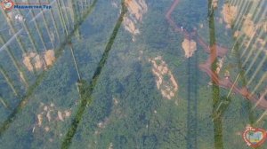 Китай . Бэйдайхэ  Стеклянный мост