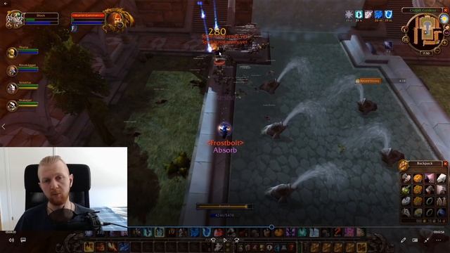 WoW Classic - Mage Boost SM Cath Mograine pull - 90 mobs 1 pull смотреть онлайн