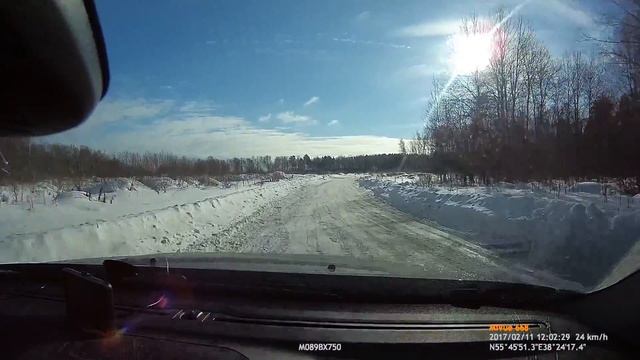 170214 трасса Электросталь смотреть онлайн