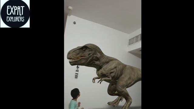 Bring a Dinosaur in your home| Yes I have my own virtual pets |Expats got pets| смотреть онлайн