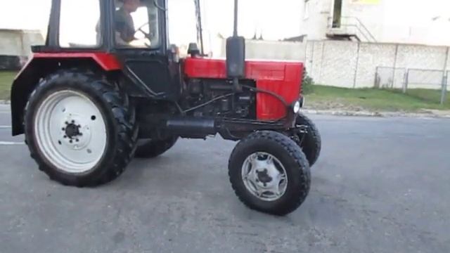 1998 МТЗ 82.6.1 (МК Машина уборочная) Трактор колесный смотреть онлайн