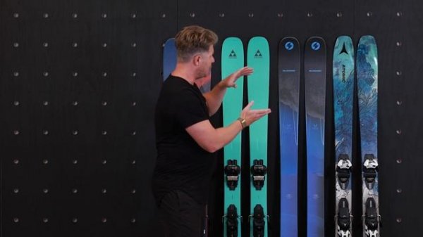 2023 Nordica Enforcer 100, Fischer Ranger 102, Blizzard Rustler 10, Atomic Bent 100