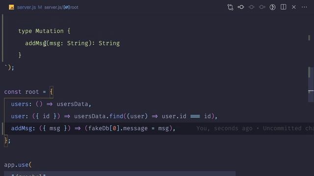 09 GraphQL mutation type смотреть онлайн