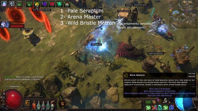 Tutorial build Summon Raging Spirit 50milhões DPS - Necromancer Path of Exile (POB 3.22 Att.) смотреть онлайн