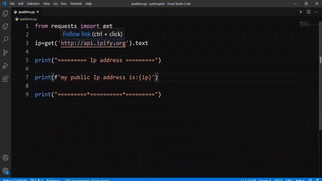 How to find ip address using python смотреть онлайн