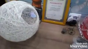 Абажур для люстры своими руками