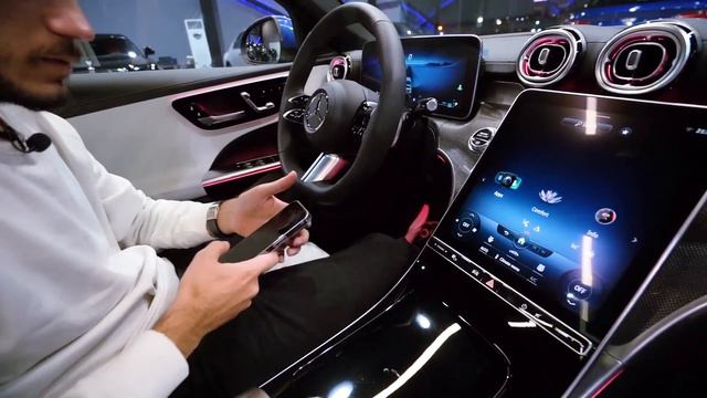 [2023] The all new Mercedes-Benz C200 in depth-review, interior, exterior & test drive! AraamFarhad смотреть онлайн