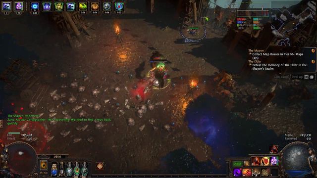 3.21 Hexblast mine sabo | Uber Shaper 85 смотреть онлайн
