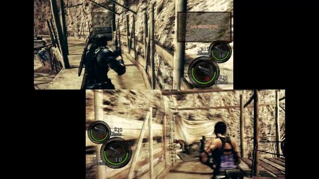 Resident Evil 5 PC Split - Screen COOP MOD смотреть онлайн