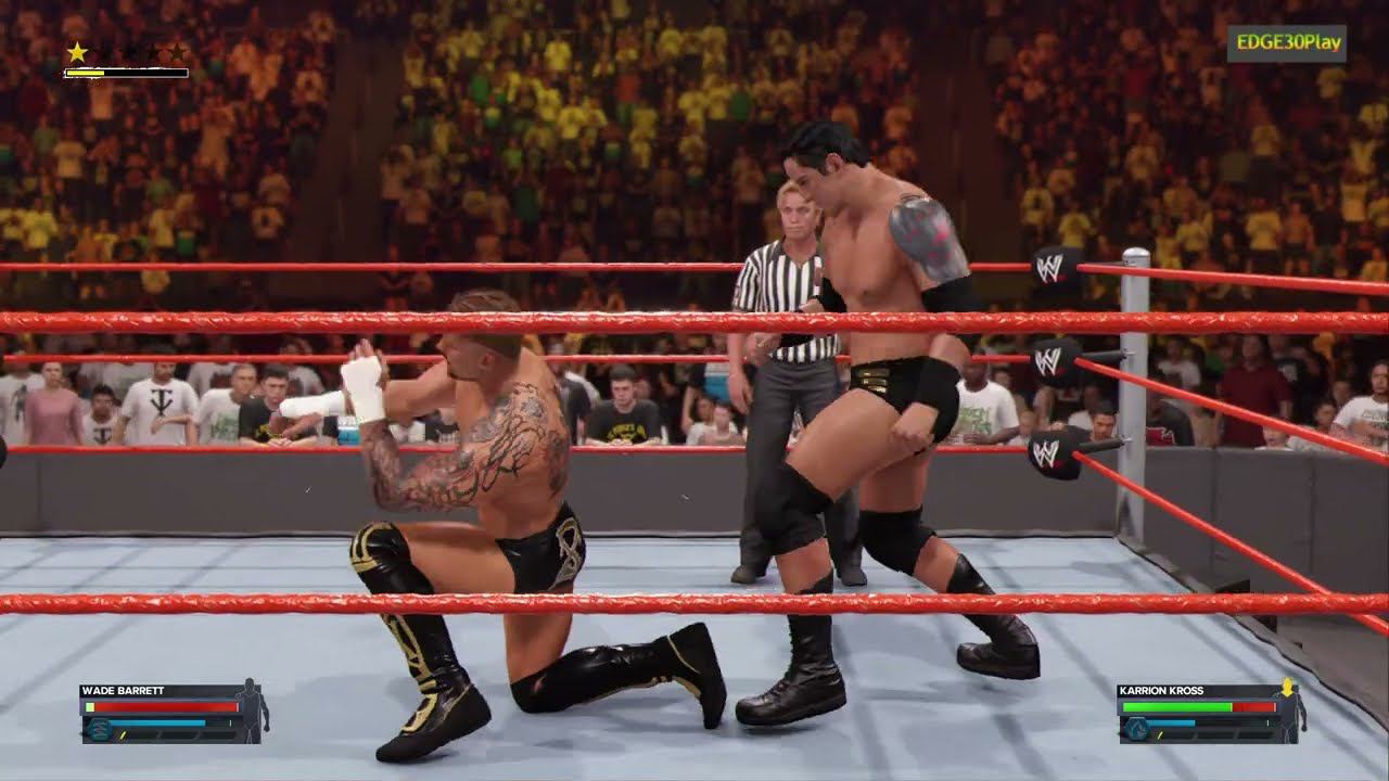 WWE2K24 Wade Barrett vs Karrion Kross смотреть онлайн
