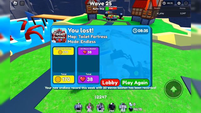 ЭВОЛЮЦИЯ ТИТАНОВ СПИКЕРМЕНА И КАМЕРАМЕНА В РОБЛОКСЕ! Toilet Tower Defense смотреть онлайн