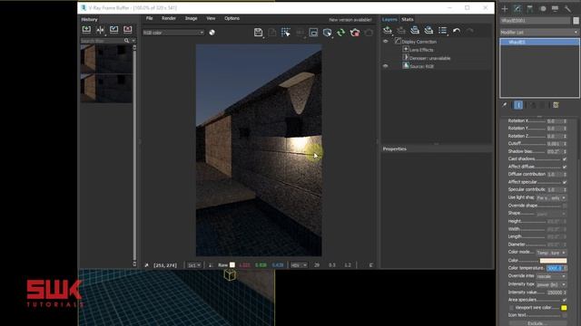 3ds max | VRay IES light tutorial смотреть онлайн
