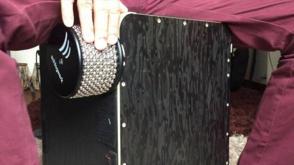 Cajon Lesson - Cabasa Series Volume 1 - How to Create an Open Hi-Hat Tone on the Cabasa