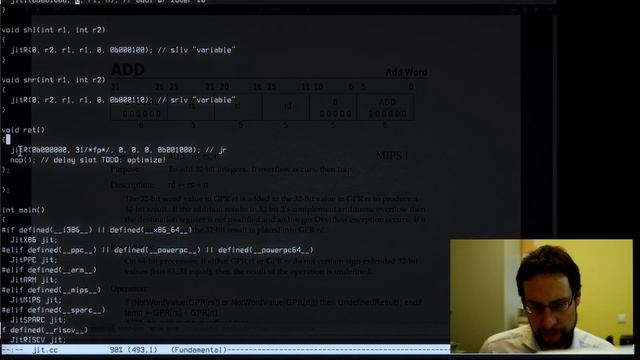 MIPS Just-In-Time code generation in ~100 lines of code ;-) смотреть онлайн