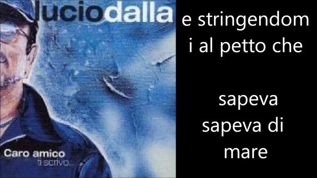 Lucio Dalla - 4 Marzo 1943 Testo Lyrics смотреть онлайн