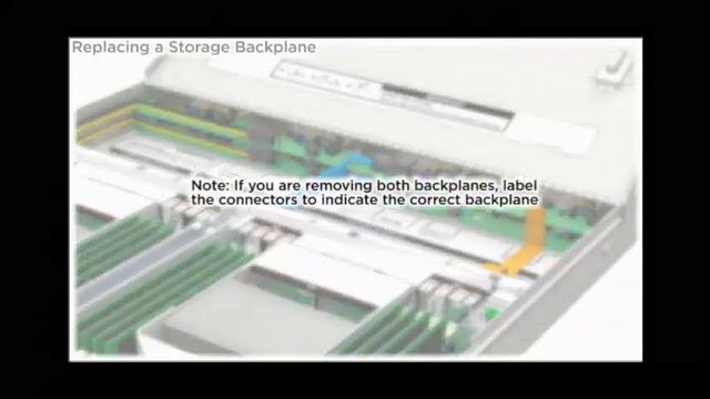 Replacing a Storage Drive Backplane - Sun Server X4-2 смотреть онлайн