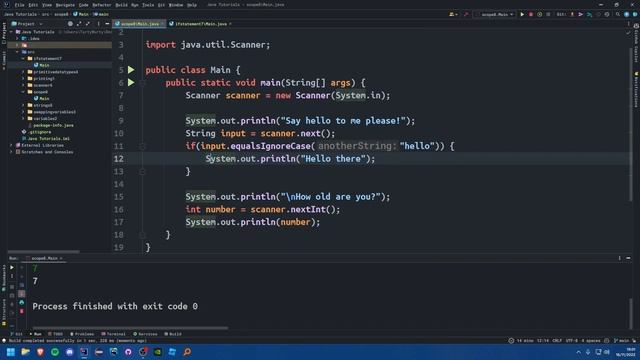 Java Tutorial #10 - Scope смотреть онлайн