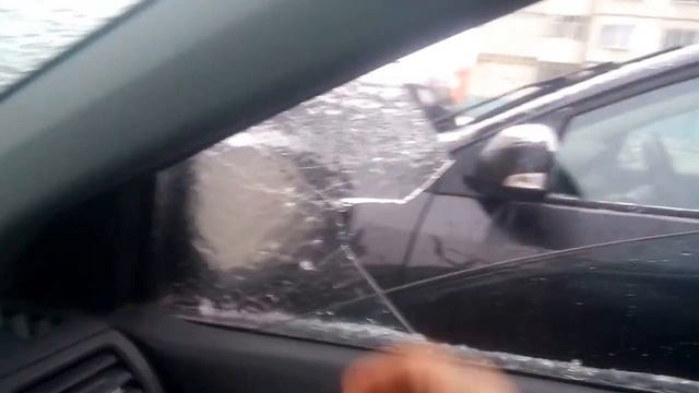 Ледяные стекла от Матушки Природы))) г.Чебоксары смотреть онлайн