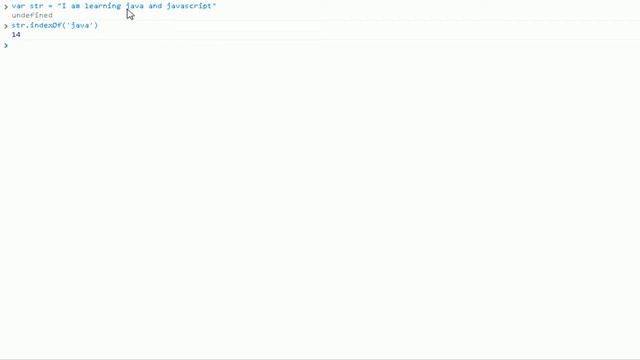 Core Javascript Tutorial - lastIndexOf() method of String Object смотреть онлайн