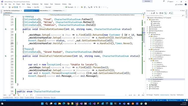 Mocking Dependencies and Verifying Behavior - Applying Moq (7 of 12) | Automated Software Testing смотреть онлайн