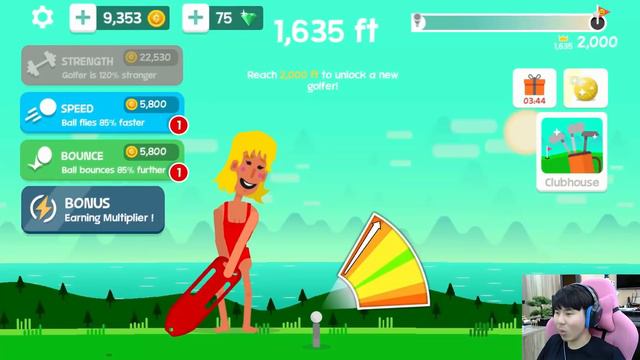 Golf Orbit - ตีกอล์ฟทะลุจักรวาล!! [ เกมส์มือถือ ] смотреть онлайн