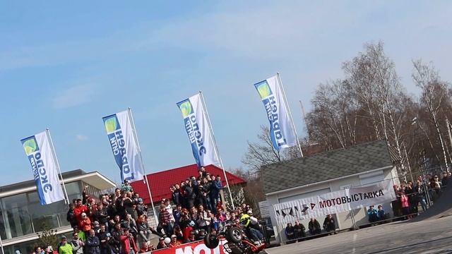 Мото выставка IMIS 2016 трюки1 смотреть онлайн