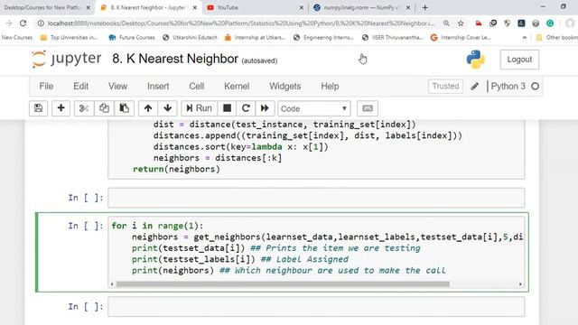 Foundation of Machine Learning - Base of K Nearest Neighbor [L - 3.5] | K Nearest Neighbor | ML смотреть онлайн