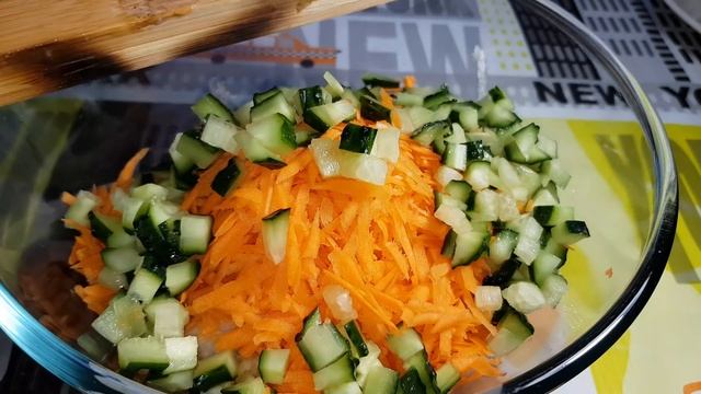 БЫСТРЫЙ САЛАТ ЗА 5 МИНУТ НА КАЖДЫЙ ДЕНЬ. ПРОСТЫЕ РЕЦЕПТЫ смотреть онлайн