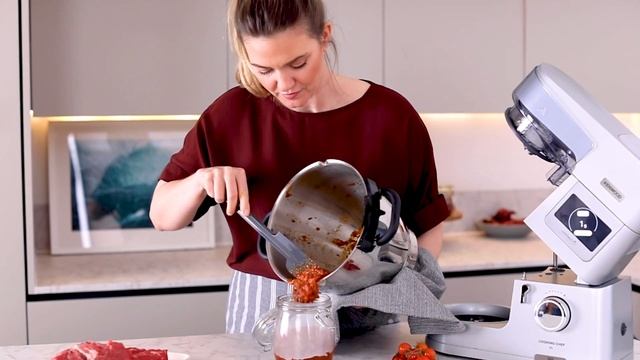 Beef Burgers and Tomato Relish made with Cooking Chef XL and Food mincer attachment смотреть онлайн